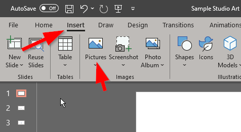 How to Insert Images in Presentations