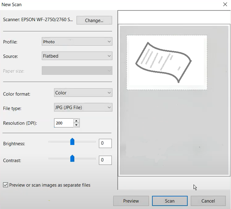 How to Scan a Document or Photo